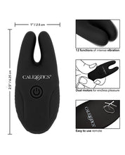 Silicone Nipple Clamps w/Remote - Black