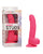 Silicone Studs Neon 6" Dildo - Pink
