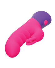Rave Bunny Dual Massager - Pink/Purple