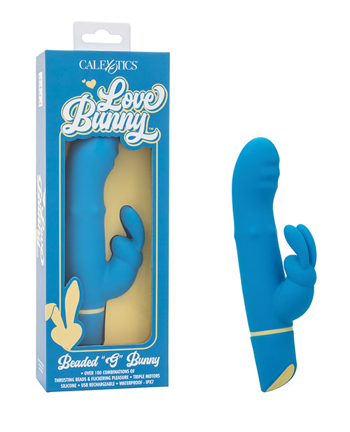 Love Bunny Beaded 'G' Bunny - Blue