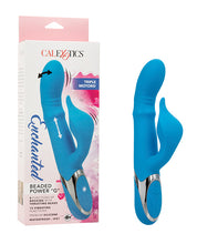 Enchanted Beaded Power 'G' Vibrator - Blue