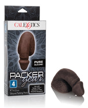 Packer Gear 4' Silicone Packing Penis - Black