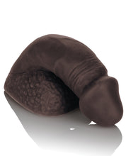 Packer Gear 4' Silicone Packing Penis - Black