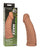 Performance Maxx 7" Vibrating Penis Extension - Brown