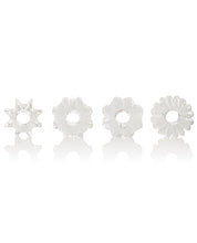 Basic Essentials Rings - Clear Set of 4