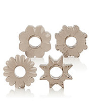 Basic Essentials Rings - Smoke Set of 4