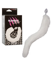Running Wild White Tail Metallic Anal Probe