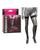 Radiance Thigh High Stockings - Black Plus Size
