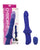 Overdrive Ridged Shaft Remote Control Sex Machine - Blue