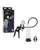 Peak Magnified Gauged Penis Pump System w/Cock & Ball Ring - Black