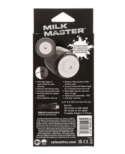 Milk Master Vibro Squeeze Stroker - Black