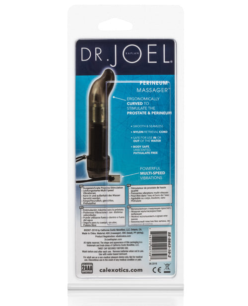Dr. Joel Kaplan 4.5" Perineum Massager - Black