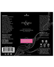 Sensuva Me & You Massage Oil - 4.2 oz Sensual Bliss