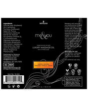Sensuva Me & You Massage Oil - 4.2 oz Lust in Paradise
