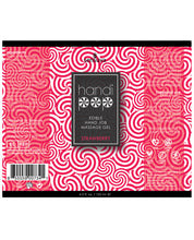 Handipop Hand Job Massage Gel - 4.2 oz Bottle Strawberry