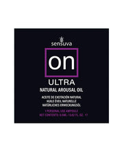 ON Ultra Arousal Oil for Her - Single Use Ampoule Packet
