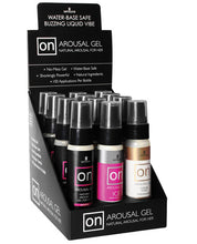 ON Arousal Gel for Her Display - Asst. Flavors Box of 12