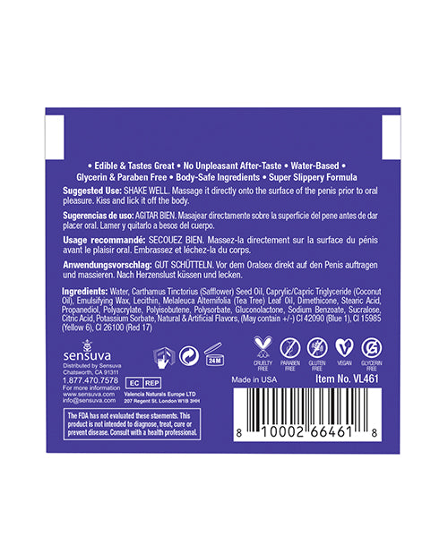 Lic O Licious Oral Delight Cream - 6 ml Packet Blueberry Muffin