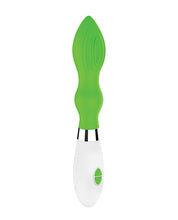 Shots Luminous Astraea Silicone 10 Speed Vibrator - Green
