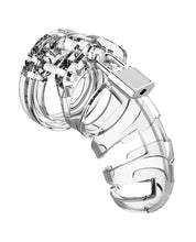 Shots Man Cage Chastity 3.5' Cock Cage Model 2 - Clear