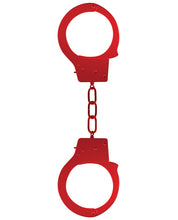 Shots Ouch Beginner's Handcuffs - Red