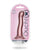Shots Ouch 7' Curvy G-Spot Dildo - Rose Gold