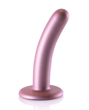 Shots Ouch 5' Smooth G-Spot Dildo - Rose Gold