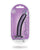 Shots Ouch 6' Smooth G-Spot Dildo - Metallic Purple