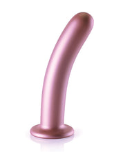 Shots Ouch 7' Smooth G-Spot Dildo - Rose Gold