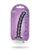 Shots Ouch 6.5' Beaded G-Spot Dildo - Metallic Purple
