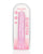 Shots RealRock Crystal Clear 9" Straight Dildo w/Suction Cup - Pink