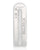 Shots RealRock Crystal Clear 13' Double Dildo - Transparent