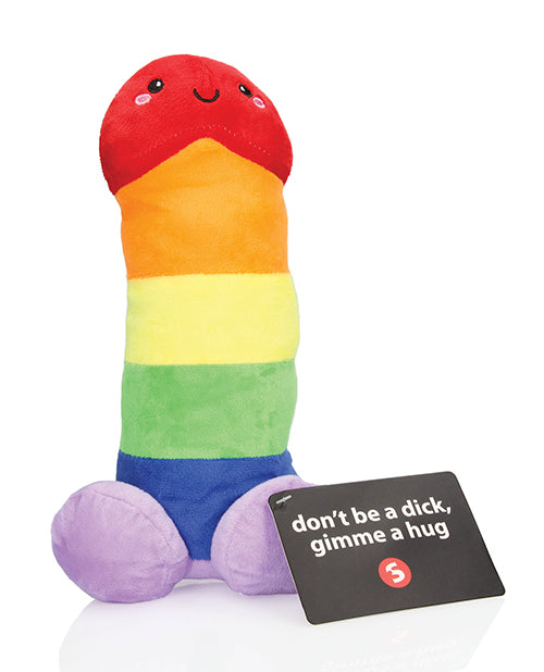 Shots Penis Plushie - Multi Color 12'