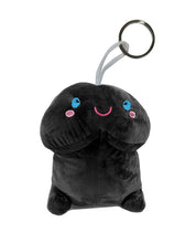 Shots Short Penis Plushie - Black  4' / 10 cm