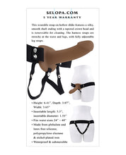 Selopa Our First Hollow Strap On - Dark