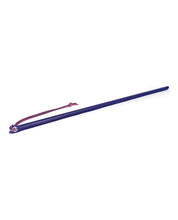 Spartacus 24' Leather Wrapped Cane - Purple