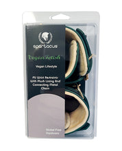 Spartacus PU Wrist Cuffs w/Plush Lining - Green