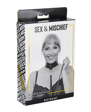 Sex & Mischief Leash & Collar - Black
