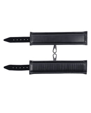 Sportsheets Velvet Noir Handcuffs - Black
