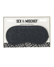 Sincerely Lace Blindfold - Black