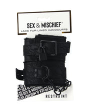 Sincerely Lace Fur Lined Handcuffs