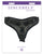 Sincerely Lace Strap-On - Black