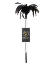 Sportsheets Body Tickler Starburst Feather - Black