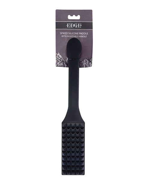 Edge Spiked Silicone Paddle - Black