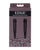Edge Silicone Pinching Rods - Black