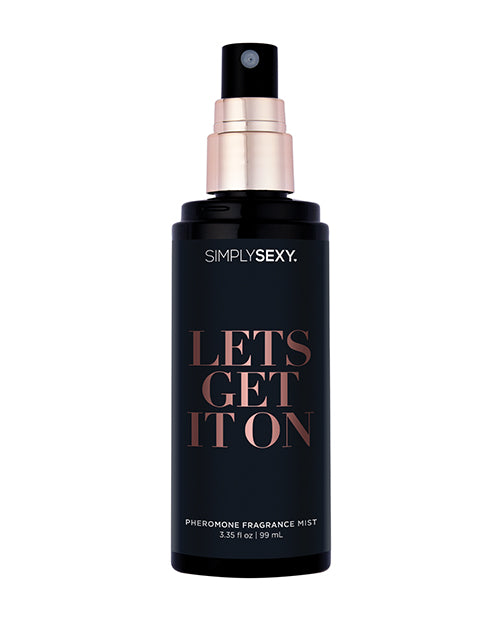 Simply Sexy Pheromone Body Mist - 3.35 oz Let's Get It On