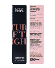 Simply Sexy Pheromone Perfume Oil Roll On - .34 oz Turn Off The Lights