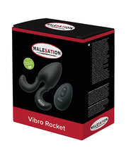 Malesation Vibro Rocket Anal Plug - Black