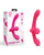 Together Double Tap Double-Ended Vibrating Strapless Strap-On