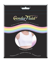 Gender Fluid Chest Compression Binder - L White
